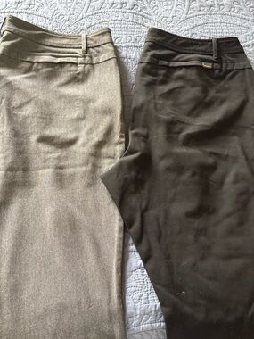 Lot of 2 Eddie Bauer Travex Women's Pants in Grey and Black Size 20